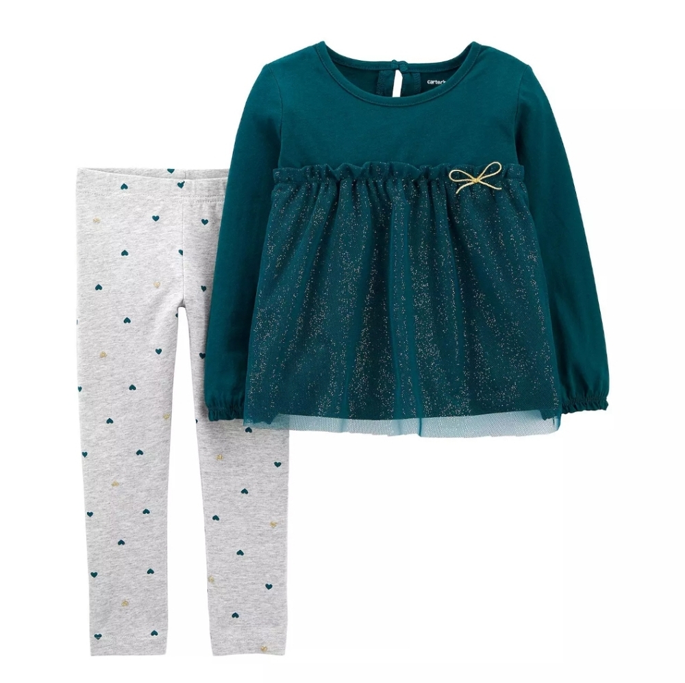 Carter's 2-Piece Tutu Top & Legging Set